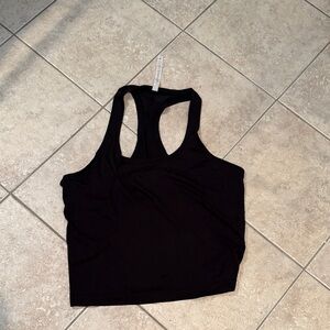 lululemon athletica Black Tank Top